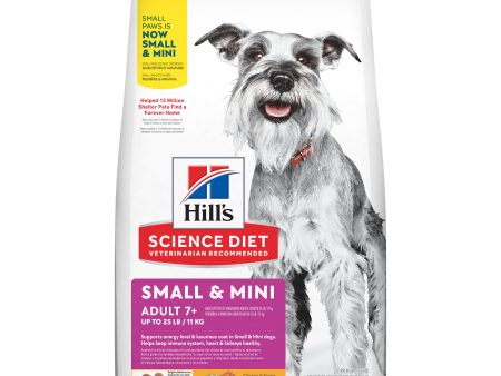 Hill s Science Diet Adult 7+ Small and Mini Senior Dry Dog Food 1.5kg Online Hot Sale