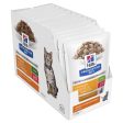 Hill s Prescription Diet c d Multicare Stress Urinary Care + Metabolic Weight Cat Food Pouches 85g x 12 For Discount