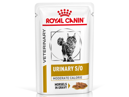 Royal Canin Veterinary Diet Urinary S O Moderate Calorie Adult Wet Cat Food 85g x 12 Sale