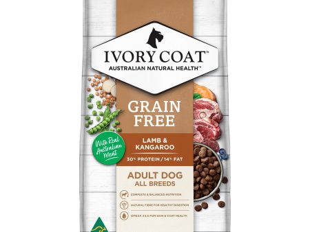 Ivory Coat Adult Grain Free Lamb & Kangaroo Dry Dog Food Sale