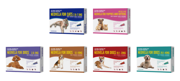 Neovela For Dogs 2.6-5kg 4 Pack For Cheap