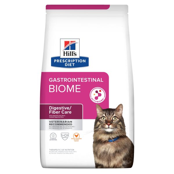 Hill s Prescription Diet Gastrointestinal Biome Digestive Fibre Care Dry Cat Food 1.8kg Online Sale