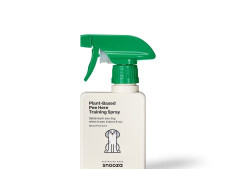 Snooza Plant-Based Pee Here Dog Training Spray 250ml Hot on Sale