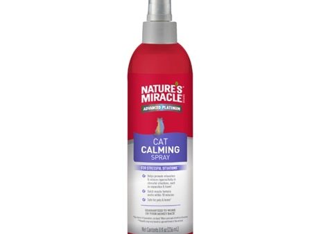 Nature s Miracle Advanced Platinum Cat Calming Spray 236ml Supply