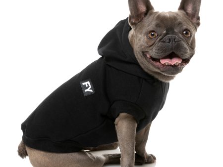 FuzzYard Flash Dog Hoodie Black Cheap