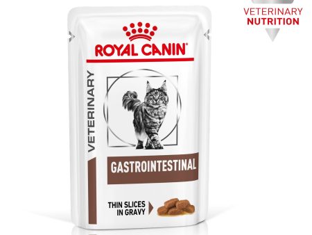 Royal Canin Veterinary Diet Gastrointestinal Adult Wet Cat Food 85g x 12 Supply