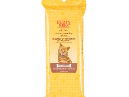 Burt s Bees Dander Cat Wipes 50pk For Cheap