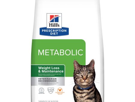 Hill s Prescription Diet Metabolic Weight Loss & Maintenance Dry Cat Food 3.85kg Online now