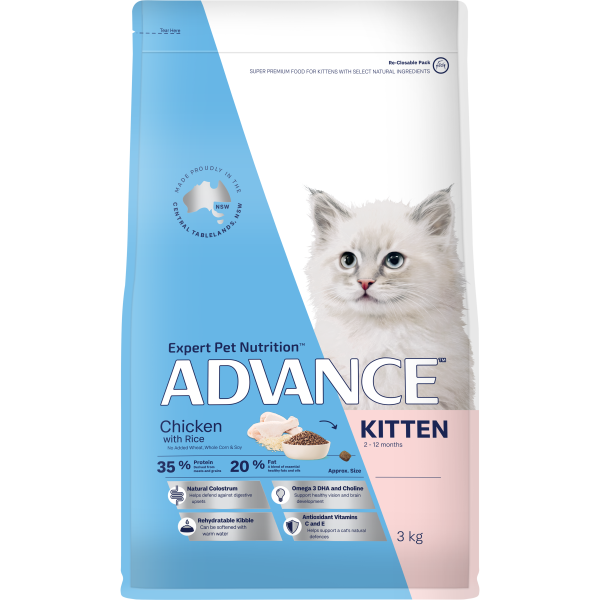 Advance Chicken and Rice Kitten Dry Cat Food Sale