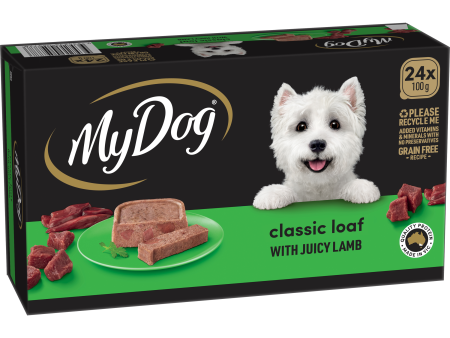 My Dog With Lamb Adult Wet Dog Food Trays 100g x 24 Online Hot Sale