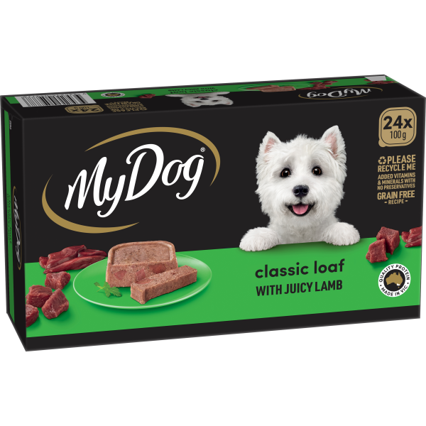 My Dog With Lamb Adult Wet Dog Food Trays 100g x 24 Online Hot Sale