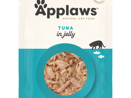 Applaws Natural Wet Cat Pouch Tuna Wholemeat 70g x 16 Sale