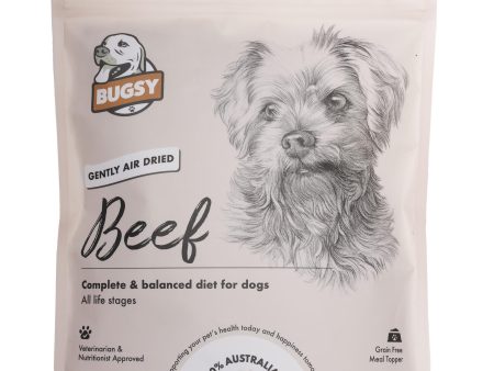 Bugsy Air Dried Dog Food Beef Online Sale