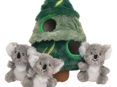 Zippypaws Burrow Koala In Tree Dog Toy For Cheap