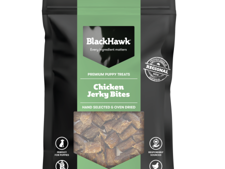 Black Hawk Chicken Jerky Bites for Puppies Dog Treats 100g Online