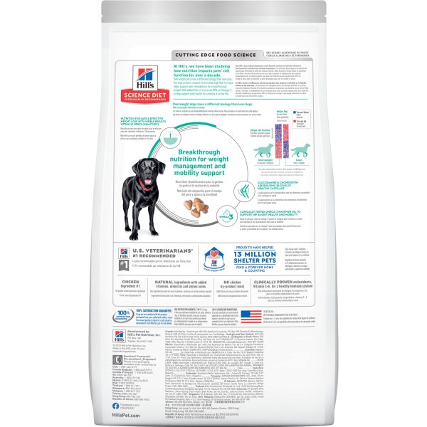 Hill s Science Diet Perfect Weight Joint Support Large Breed Dry Dog Food 11.3kg For Cheap