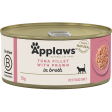 Applaws Natural Wet Cat Tin Tuna & Prawn 70g x 24 Online now