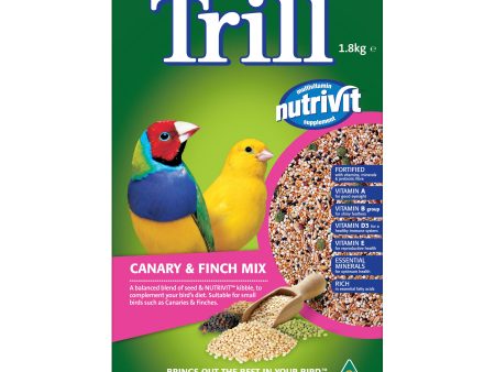 Trill Canary & Finch Mix 1.8kg For Cheap