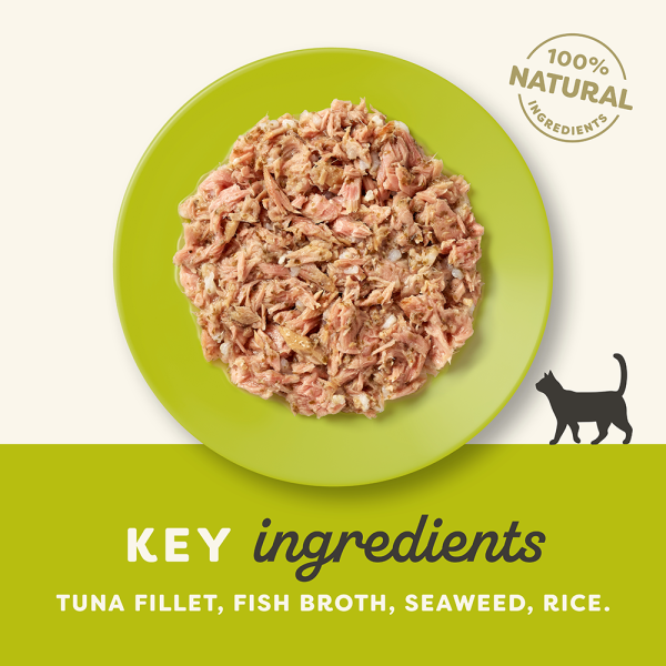 Applaws Natural Wet Cat Tin Tuna & Seaweed 70g x 24 Discount