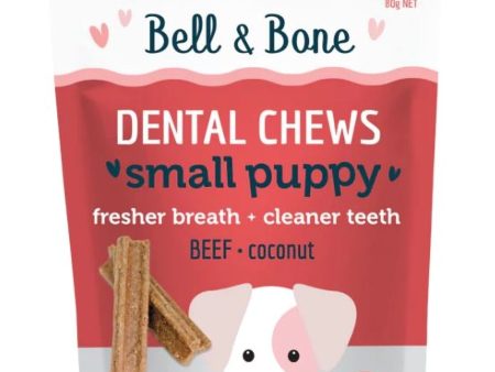 Bell & Bone Small Puppy Dental Chews Beef 7 Pack Hot on Sale