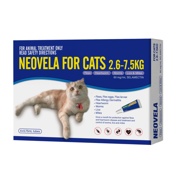 Neovela For Cats 2.6-7.5kg 4 Pack Online Hot Sale