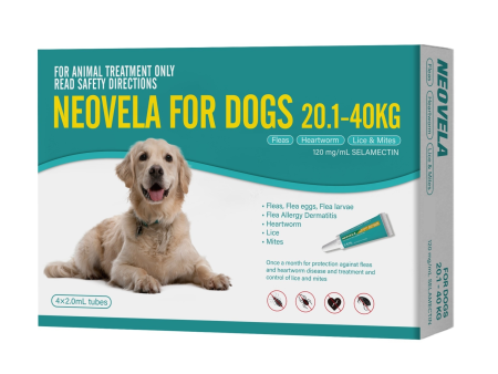 Neovela For Dogs 20.1-40kg 4 Pack Cheap