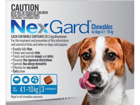 Nexgard Small Dog Chews 4.1-10kg Discount