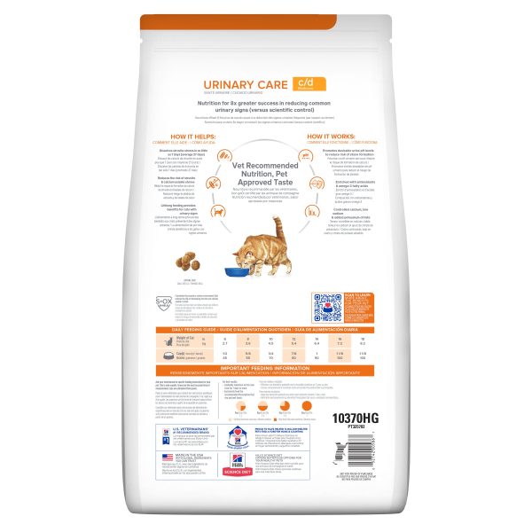 Hill s Prescription Diet c d Multicare Urinary Care Dry Cat Food For Sale