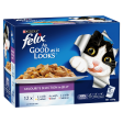 Felix As Good As It Looks Favourite Selection Adult Wet Cat Food 85g x 12 Cheap