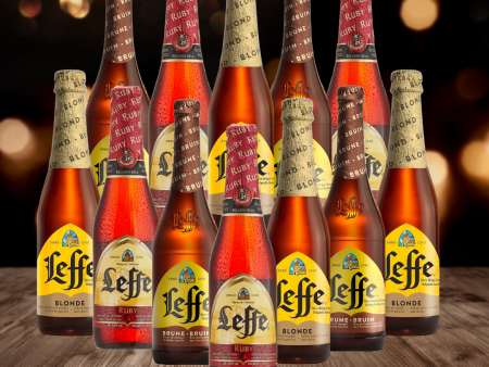 Leffe Belgian Trappist Beer Mixed Case 330ml Bottles (12 Pack) Discount