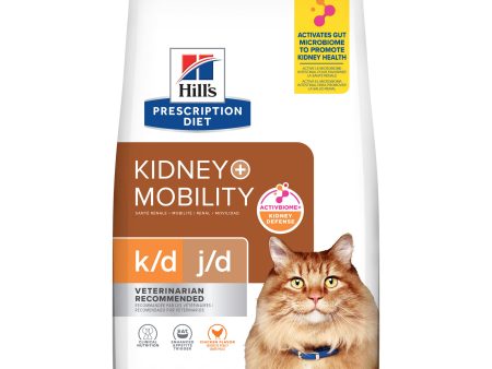 Hill s Prescription Diet k d Kidney + j d Mobility Care Dry Cat Food 2.88kg Discount