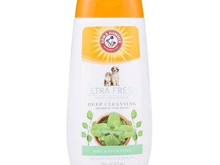 Arm and Hammer Ultra Fresh Deep Cleansing Shampoo with Charcoal & Rosemary For Sale