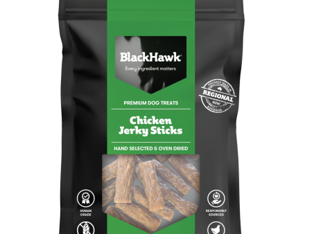 Black Hawk Chicken Jerky Sticks Dog Treats 100g Discount