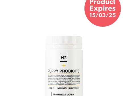 Houndztooth Puppy Probiotic Supplement 200g Supply