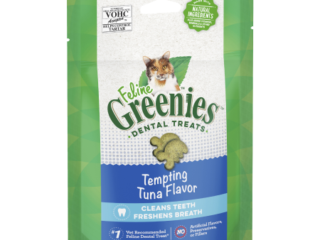 Greenies Cat Dental Health Treats Tempting Tuna Fashion