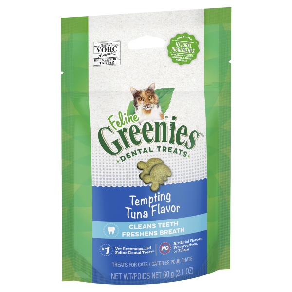 Greenies Cat Dental Health Treats Tempting Tuna Fashion