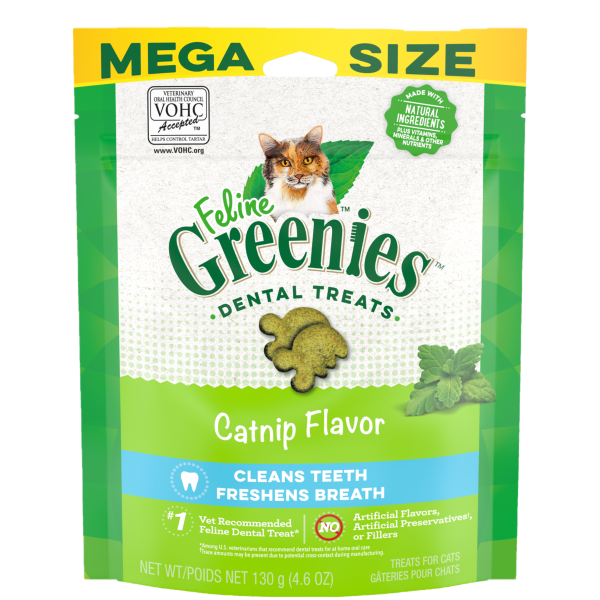 Greenies Cat Dental Health Treats Catnip Cheap