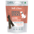 Bell & Bone Dog Dental Sticks Salmon Mint and Charcoal on Sale