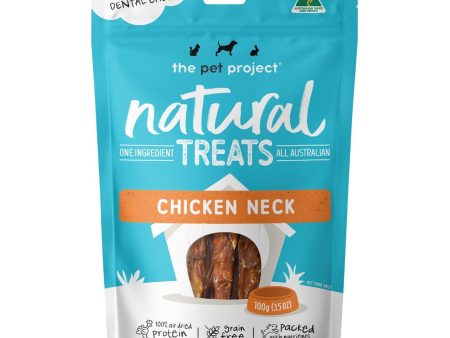 The Pet Project Dog Treat Chicken Neck 100g Hot on Sale