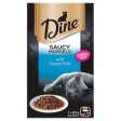 Dine Classic Saucy Morsels With Ocean Fish Multipack Wet Cat Food 85g x 7 Discount