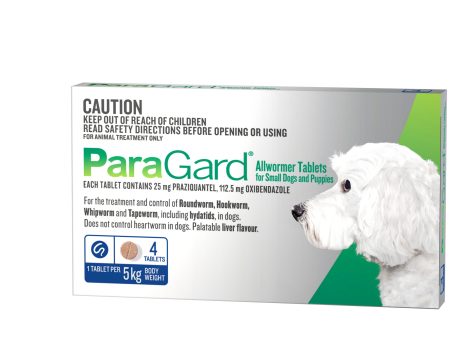 Paragard Small Dogs and Puppies Over 5kg Discount