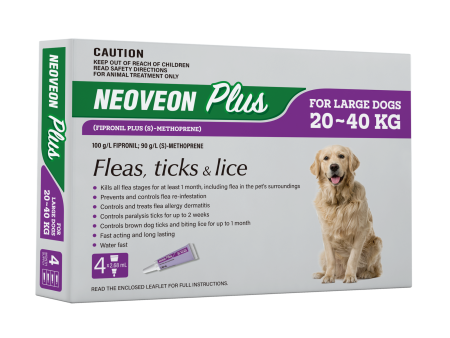 Neoveon Plus For Large Dogs 20-40kg 4 Pack Sale