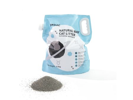 ZODIAC Natural Way Superfine Bentonite Cat Litter 4.5Kg For Sale