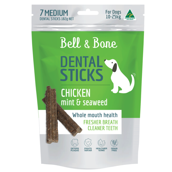 Bell & Bone Dental Sticks Chicken Mint and Seaweed Cheap