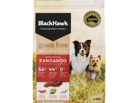 Black Hawk Grain Free Adult Kangaroo Dry Dog Food For Cheap