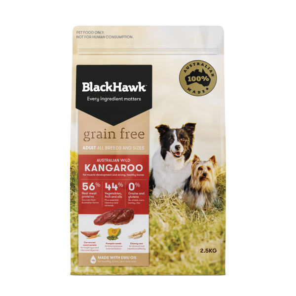 Black Hawk Grain Free Adult Kangaroo Dry Dog Food For Cheap