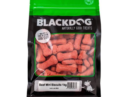 Blackdog Mini Biscuits Beef Dog Treat 1kg For Sale