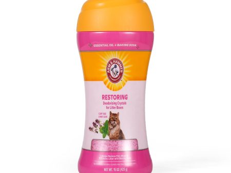 Arm and Hammer Litter Box Cat Crystals Restore 443ml For Cheap