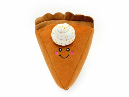 ZippyPaws NomNomz Fall Harvest Pumpkin Pie Slice Dog Toy For Cheap