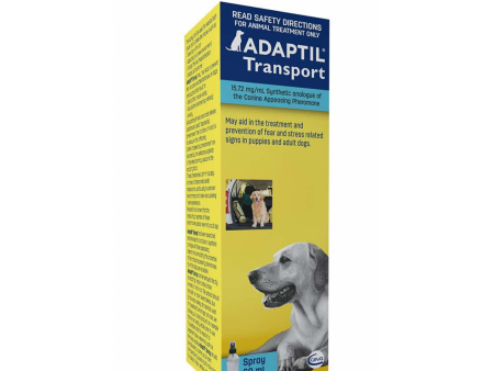 Adaptil Dog Calming Transport Spray 60ml For Cheap